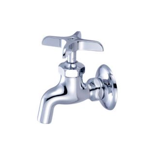 Wall Mounted Sink Faucet with Single Cross Handle