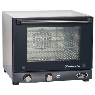 New Cadco Commercial Electric Convection Oven Single Quarter Size Countertop 3 Kitchen & Dining