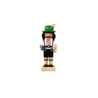 Bavarian with Mug Nutcracker Nutcracker is finely crafted with rich