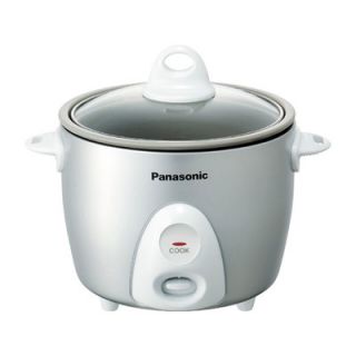 Panasonic 3.3 Cup Rice Cooker with Glass Lid