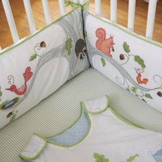 The Little Acorn Wishing Tree Baby 4 Piece Crib Bedding Set