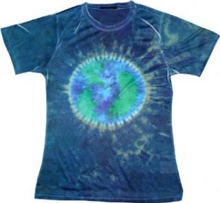 TIE DYES Women's Tie Dyes Sublimated Polyester Tee Clothing