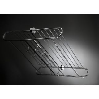 WS Bath Collections Duemila 23.6 x 11.4 Towel Rack in Polished