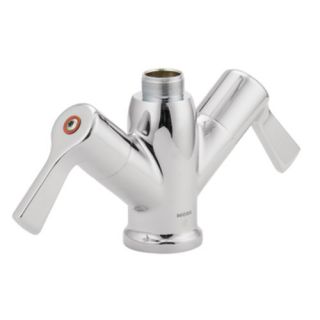 Commercial Single Hole Faucet with Double Lever Handle