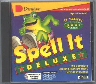 Spell It Deluxe Software