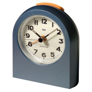 Bai Design Pick Me Up Alarm Clock in Metallic Blue