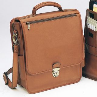 Preferred Nation Bellino Reporter Leather Laptop Briefcase