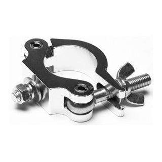 American Dj Narrow Clamp 2 Inch 360 Wrap Around Clamp Cast Aluminum Musical Instruments
