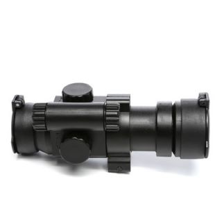 NcSTAR 1x30 Red Dot Sight with Weaver Ring in Black