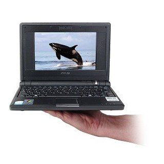 Asus Eee PC 4G 701 Celeron M 900MHz 512MB 4GB SSD 7" XP Home (Black)  Netbook Computers  Computers & Accessories
