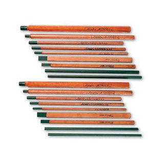 35 033 003 5/8 X 3/16 X 12 DC Copperclad Flat Arc Gouging Electrode