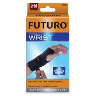 3M Futuro Energizing Wrist Support, Small/Medium, Fits Left Wrists