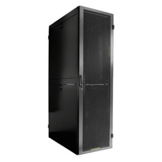 OmniMount Viking Enclosed 18 Space Rack with Cooling System in Black