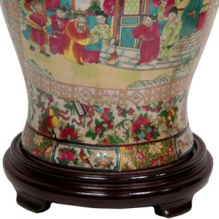 Oriental Furniture Porcelain Temple Jar