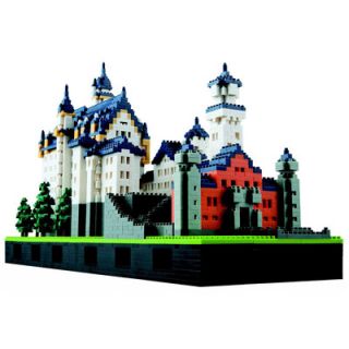 nanoblock Deluxe Edition Castle Neuschwanstein Building Blocks