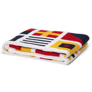 In2Green Eco Designer Nautical and Signal Flags Throw Blanket