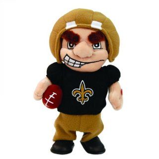 14" NFL New Orleans Saints Plush Dancing Musical Halfback Football Figure   Collectible Figurines