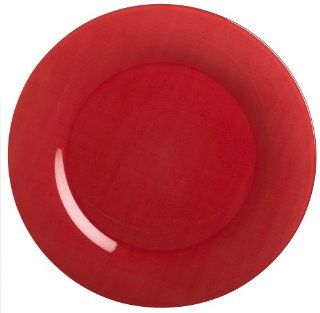 Luminarc Color Moods Red Charger Plate 12 Inch, Set Of 6 Kitchen & Dining