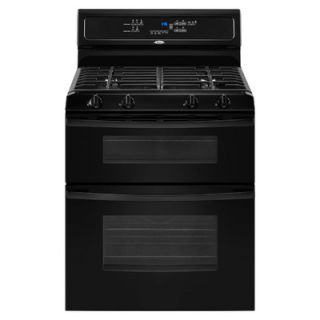 Whirlpool 30 Self Cleaning Double Oven Freestanding Gas Range