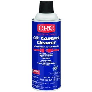 CRC CO Plastic Safe Liquid Contact Cleaner, 14 oz Aerosol Can Industrial Lubricants