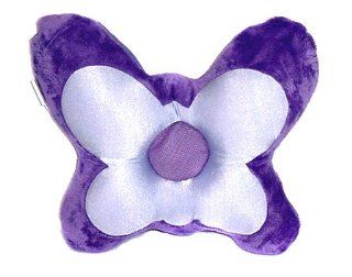 Ipod Music Speaker Pillow  Purple Butterfly Design   Travel Pillows
