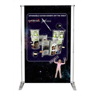 Orbus Inc. Two Way Telescopic Pegasus Banner Stand