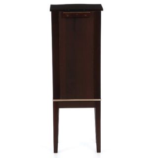 Powell Furniture Merlot Jewelry Armoire with Mirror