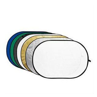 iPHOTON RD705 80*120cm Collapsible 7 in 1 Oval Photographic Lighting Reflector Discs 