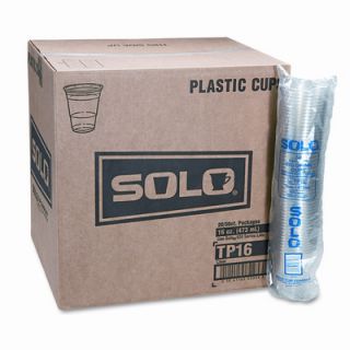 Solo Cups Company Party Cold Cups, 20 Packs of 50, 1000/Carton