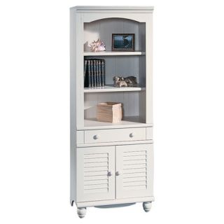 Harbor View Library 3 Shelf Bookcase with Doors
