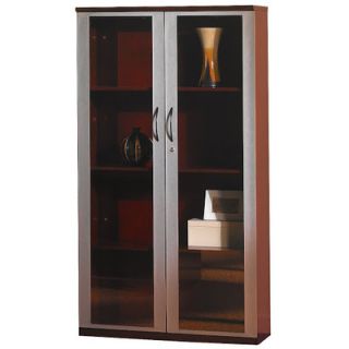 Mayline 68 H Wall Cabinet with Glass Doors