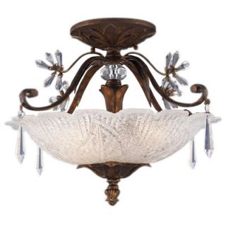 Elk Lighting Emilion Semi Flush Mount