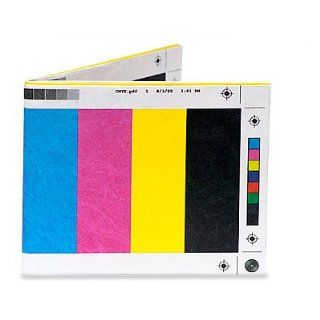 (3x4) Color Bar Tyvek Mighty Wallet Print Test  