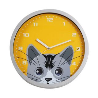 12 Cat Eye Pendulum Wall Clock