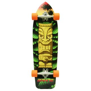 Made in Mars Bahne Big Kahuna Longboard 35 Complete Skateboard
