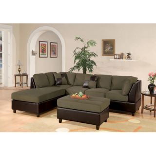 Poundex Bobkona Modular Sectional