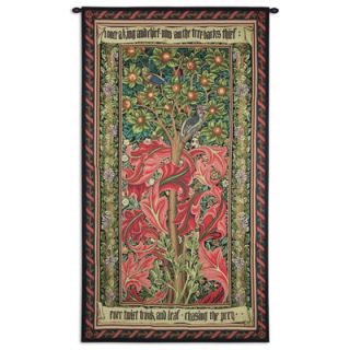 Fine Art Tapestries William Morris Woodpecker III Tapestry