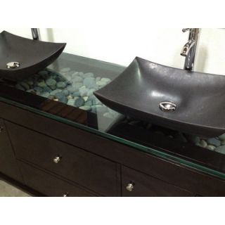Design Element Oasis 72 Double Sink Vanity Set