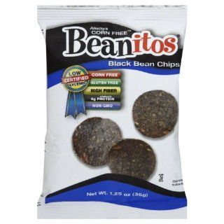 Beanitos Black Bean Chips, Sea Salt, 1.25 Ounce (Pack of 24)  Grocery & Gourmet Food