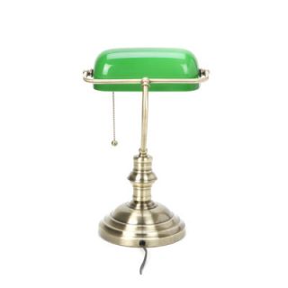 Lite Source Classic Banker Table Lamp
