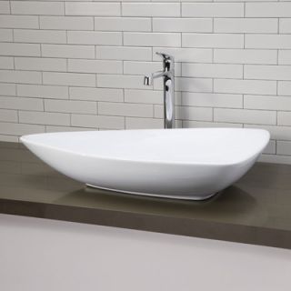 DecoLav Classically Redefined Triangular Vessel Bathroom Sink   1449