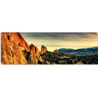 iCanvasArt Panoramic Garden of the Gods, Colorado Springs, Colorado