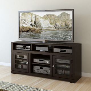 dCOR design West Lake 60 TV Stand with Electric Fireplace