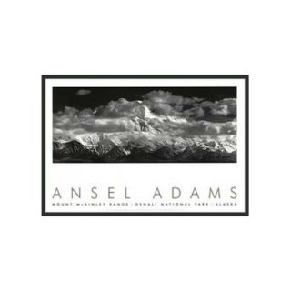 Frames By Mail Range Clouds Framed Print by Ansel Adams   24 x 36