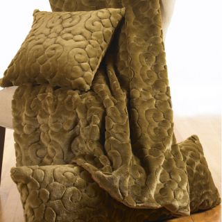 Arturo Sculpted Faux Fur Decorative Pillow