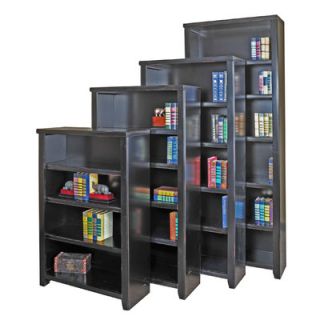 Office Collection 84 Bookcase in Distressed Painted Black