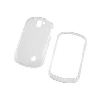 Clear Clip On Cover For LG DoublePlay / C729 Cell Phones & Accessories