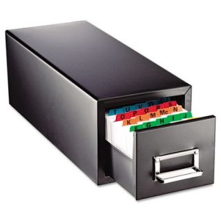 MMF INDUSTRIES Steelmaster Drawer Card Cabinet Holds 1,500 4 X 6 Cards