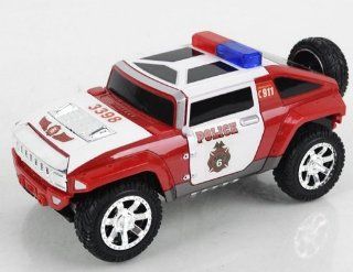 Shapotkina RC Toys Police Car Simulation Vehicle 124 Scale 4 Channels with Light Indicator Toys & Games