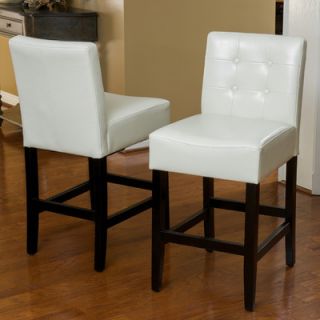 Home Loft Concept Brinkley KD Tufted Counter Stool (Set of 2)